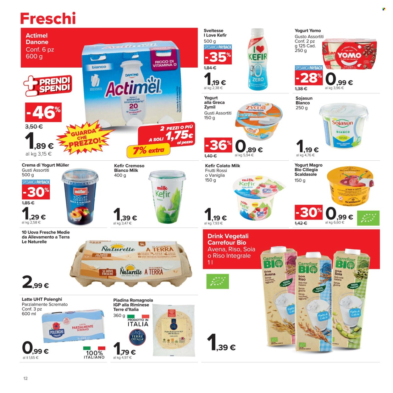 Leták Carrefour - 20.8.2026 - 3.9.2026. Strana 12