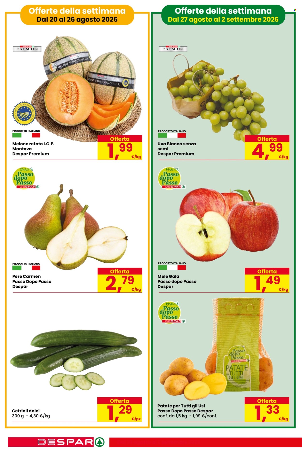 Volantino Despar - 20/8/2026 - 2/9/2026. Pagina 2