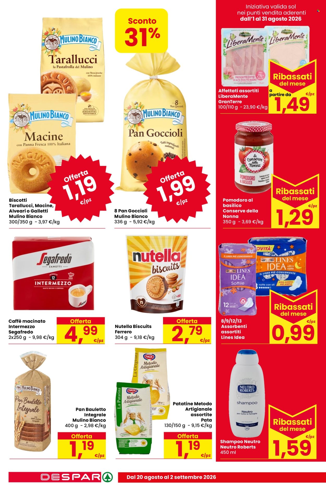 Volantino Despar - 20/8/2026 - 2/9/2026. Pagina 12