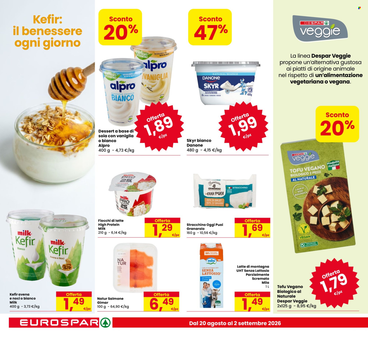 Volantino Eurospar - 20/8/2026 - 2/9/2026. Pagina 8