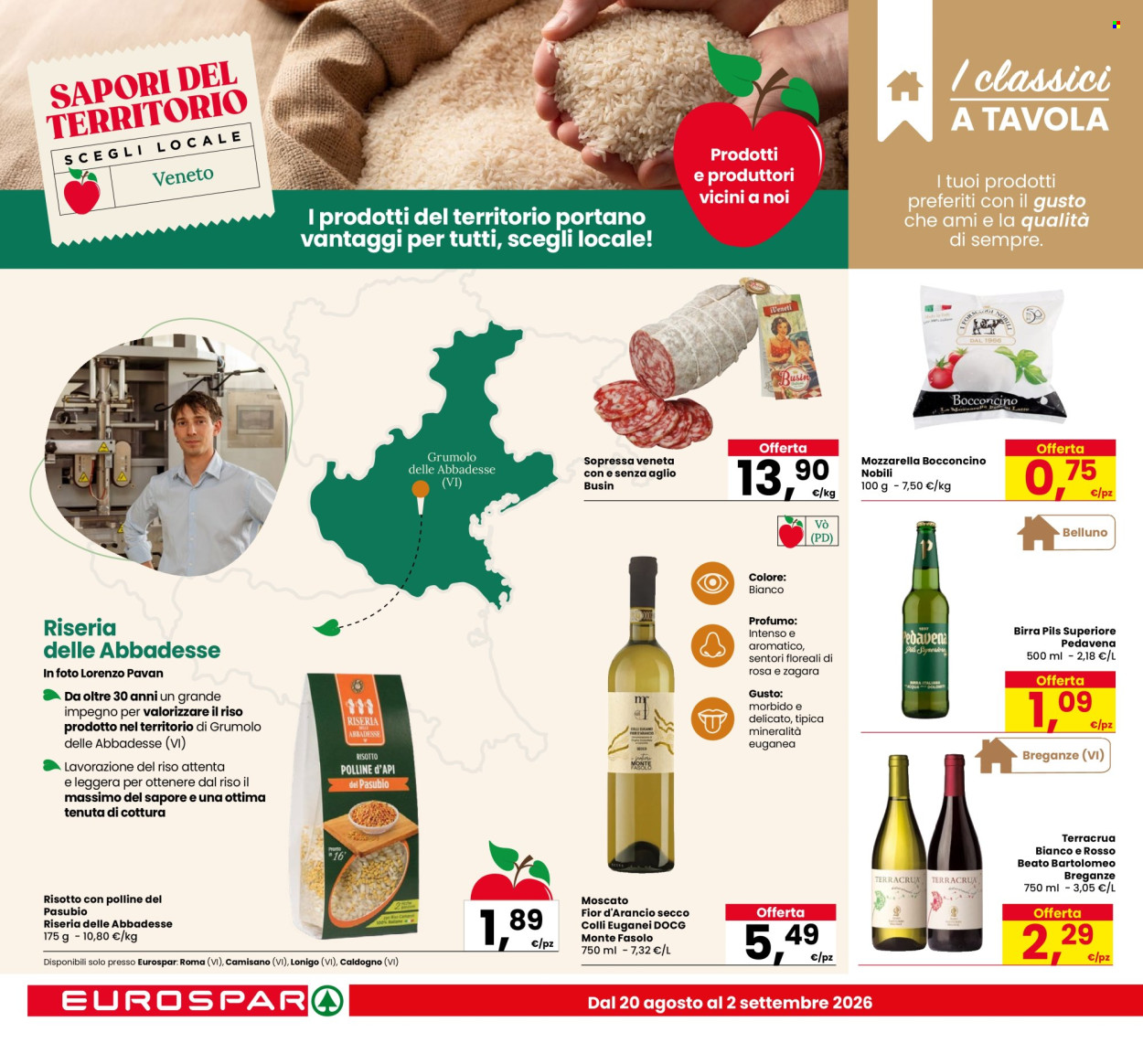 Volantino Eurospar - 20/8/2026 - 2/9/2026. Pagina 10