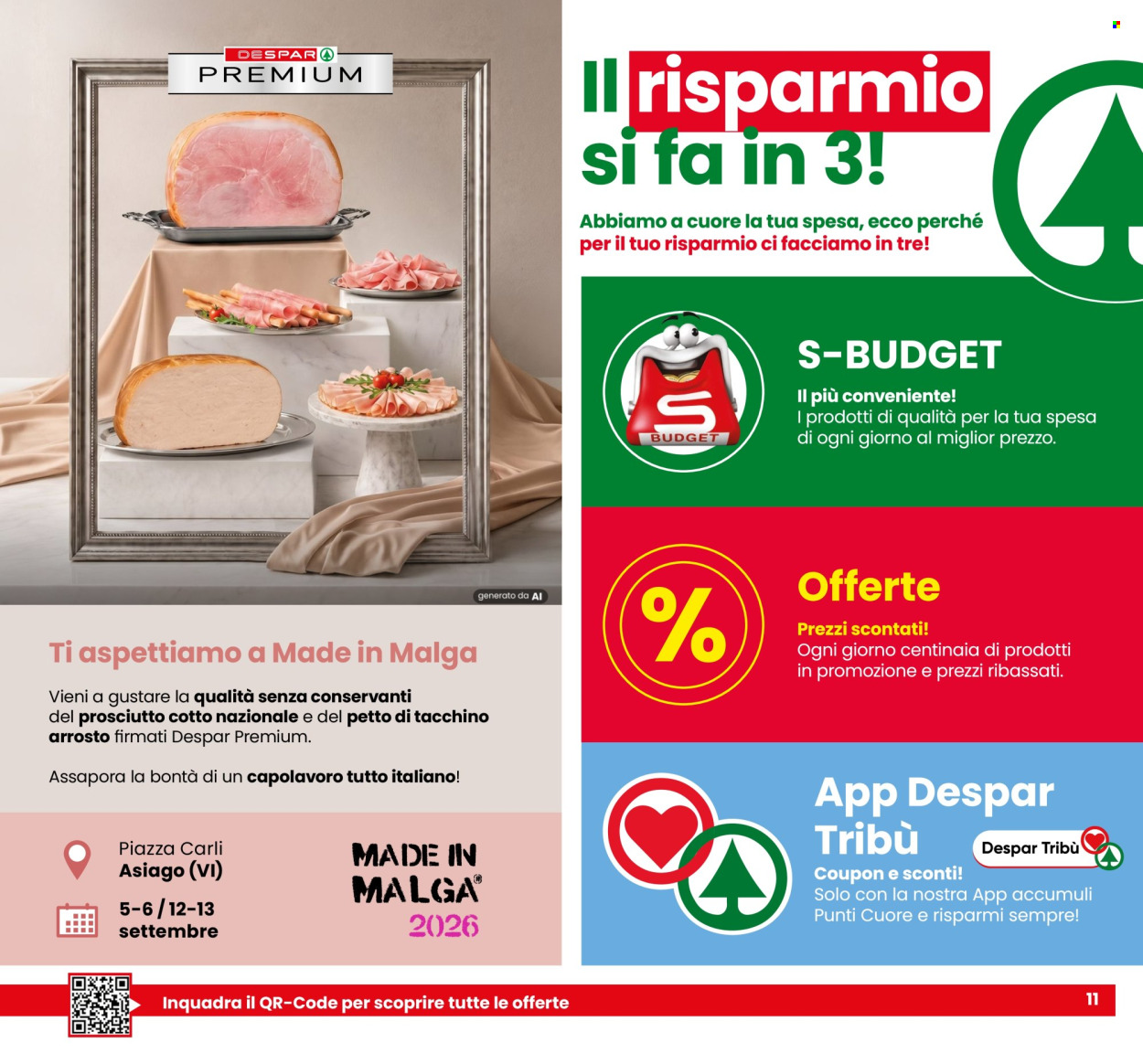 Volantino Eurospar - 20/8/2026 - 2/9/2026. Pagina 11