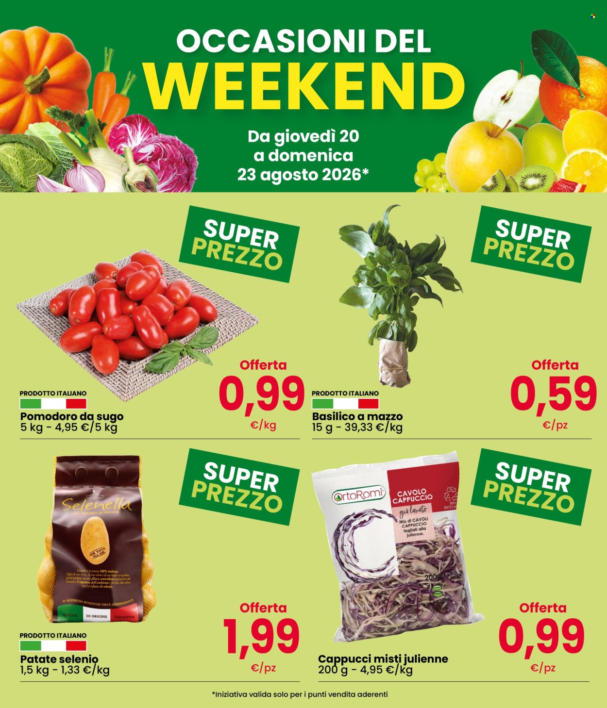 Volantino Eurospar - 20/8/2026 - 23/8/2026. Pagina 2