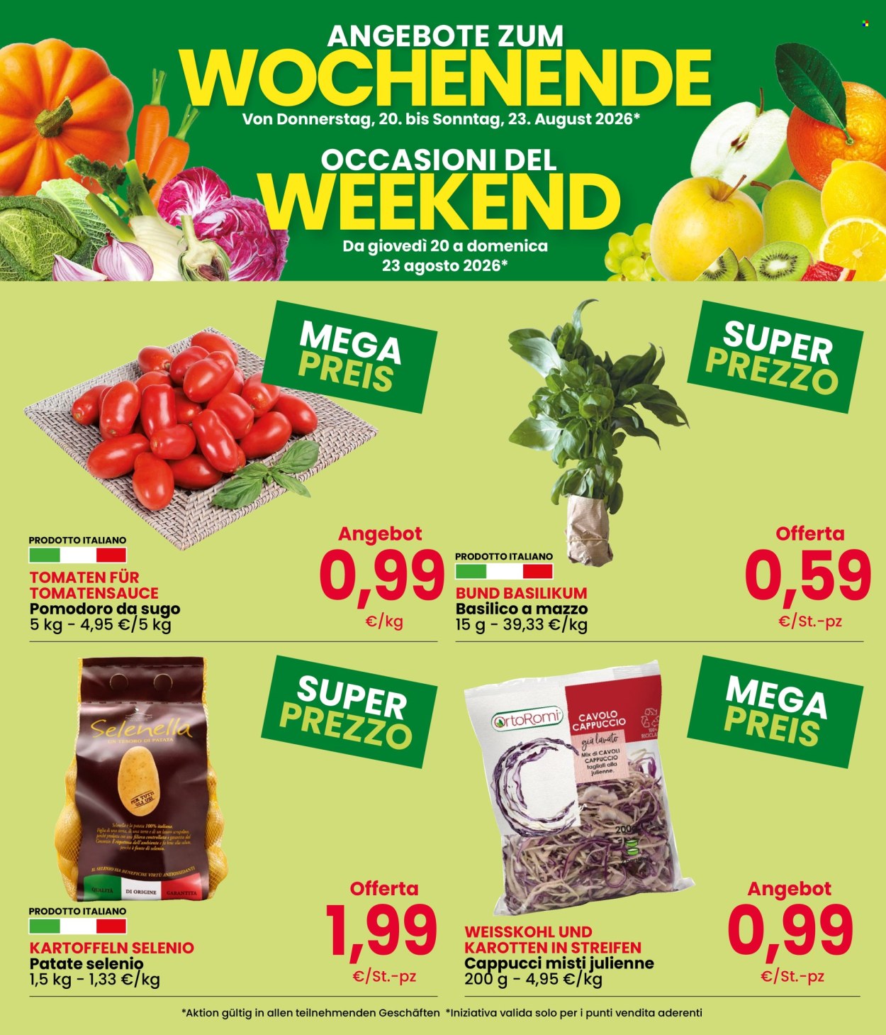 Volantino Eurospar - 20/8/2026 - 23/8/2026. Pagina 2