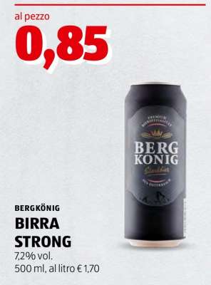 BERGKÖNIG BIRRA STRONG