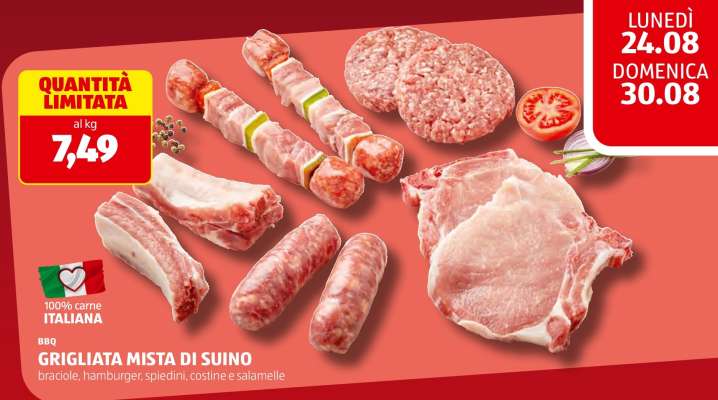 Grigliata mista di suino