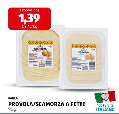 BONLÀ PROVOLA/SCAMORZA A FETTE