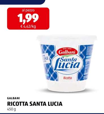 GALBANI Ricotta Santa Lucia