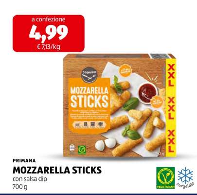 PRIMANA MOZZARELLA STICKS