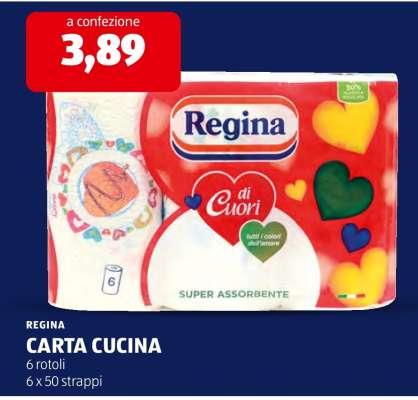 REGINA CARTA CUCINA