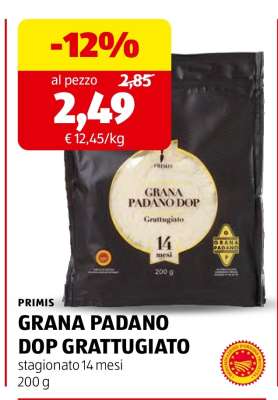 PRIMIS GRANA PADANO DOP GRATTUGIATO