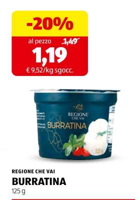 REGIONE CHE VAI BURRATINA