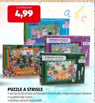 PUZZLE A STRISCE