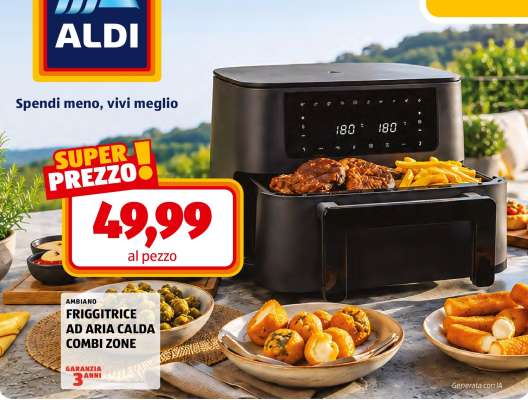 Friggitrice ad aria calda