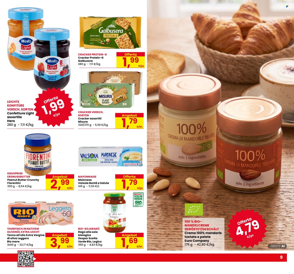 Volantino Eurospar - 20/8/2026 - 2/9/2026. Pagina 9