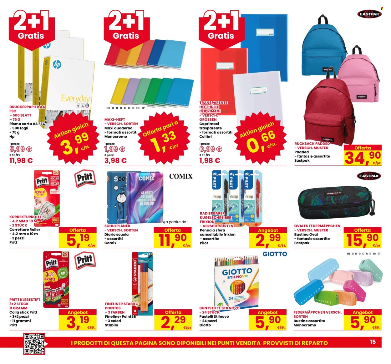 Volantino Eurospar - 20/8/2026 - 2/9/2026. Pagina 15