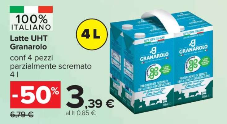 Latte UHT Granarolo