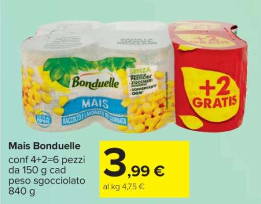 Mais BONDUELLE