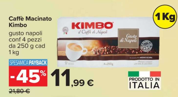 Caffè Macinato Kimbo