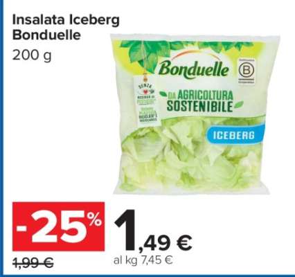 Insalata Iceberg Bonduelle