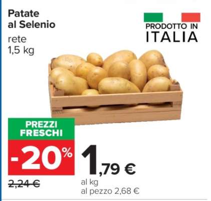 Patate al Selenio