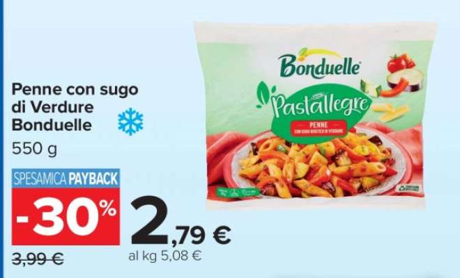 Penne con sugo di Verdure Bonduelle