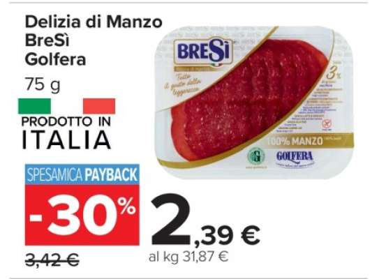Delizia di Manzo Bresi Golfera