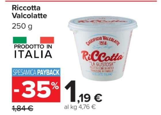 Ricotta Valcolatte