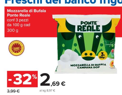 Mozzarella di Bufala Ponte Reale