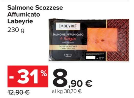 Salmone Scozzese Affumicato Labeyrie