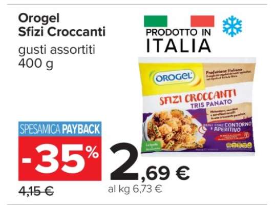 OROGEL Sfizi Croccanti