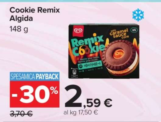 Cookie Remix Algida