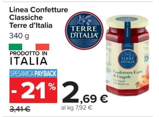Linea Confetture Classiche Terre d’Italia