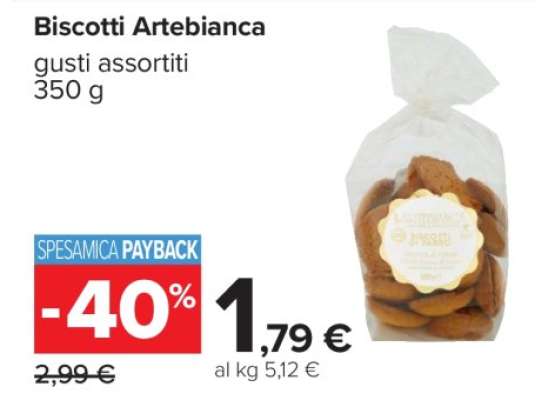 Biscotti Artebianca