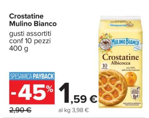 Crostatine Mulino Bianco