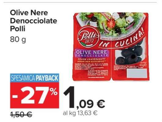 Olive Nere Denocciolate Polli