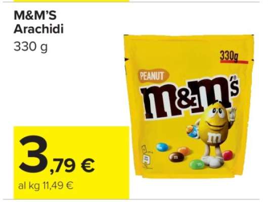 M&M’S Arachidi