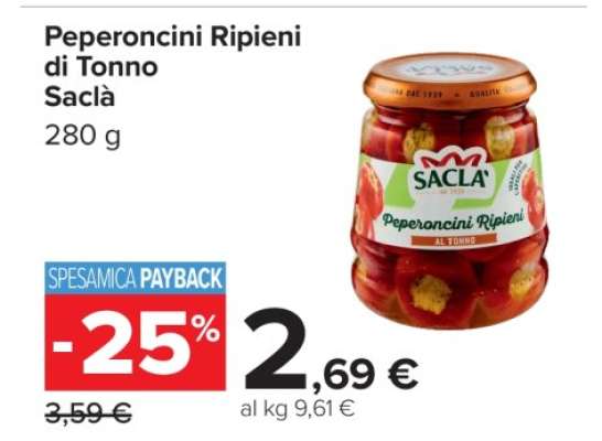 Peperoncini Ripieni di Tonno Saclà