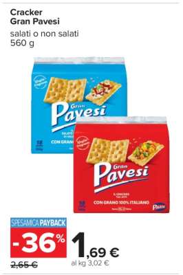 Cracker Gran Pavesi