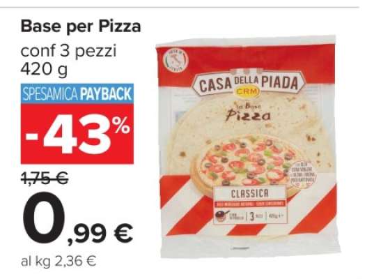 BASE PER PIZZA