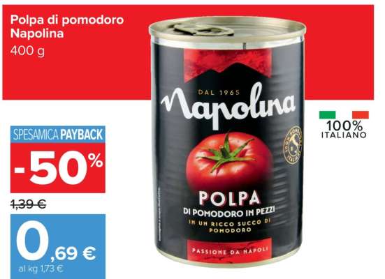Polpa di pomodoro Napolina