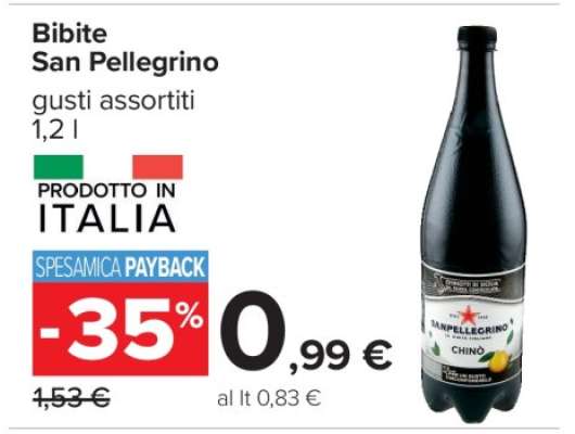 Bibite San Pellegrino