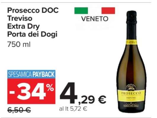 Prosecco DOC Treviso Extra Dry Porta dei Dogi
