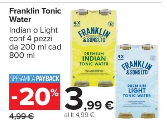 Franklin Tonic Water