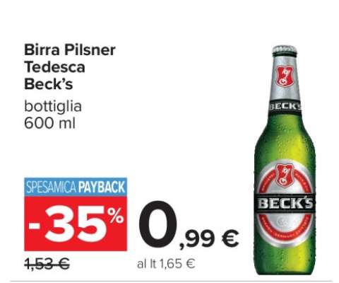 Birra Pilsner Tedesca Beck’s