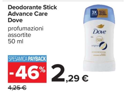 Deodorante Stick Advance Care Dove