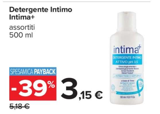 Detergente Intimo Intima+