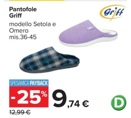 Pantofole Griff