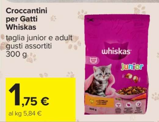 Croccantini per Gatti Whiskas