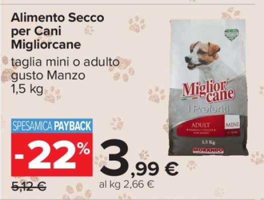 Alimento Secco per Cani Migliorcane